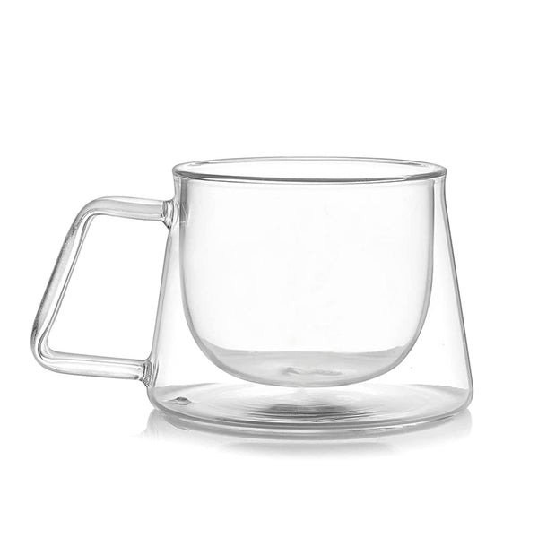 NaturalSlim® Double Wall Glass Mug – NaturalSlim USA