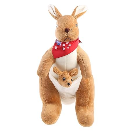 EMERGE kangaroo Stuffed Animal Plush Toy