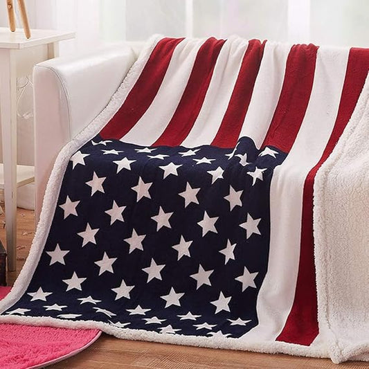 EMERGE Soft Blankets US Flag