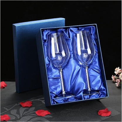 EMERGE Crystalline Luxury Party Toasting Crystal Glasses