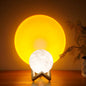 EMERGE Moon Sunset Lamp Projector With Wooden Stand