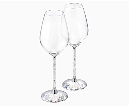 EMERGE Crystalline Wine Glasses, 350 ml Set of 2 (Wine Glass)